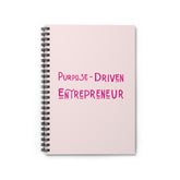 Purpose Driven Entrepreneur Spiral Notebook