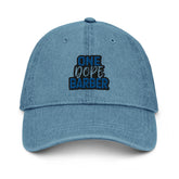 One Dope Barber Denim Hat - Blue