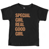 Special Girl Real Good Girl Baby T-Shirt - Sun Glow