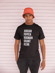 The 90s Bulls Dynasty T-Shirt - Black