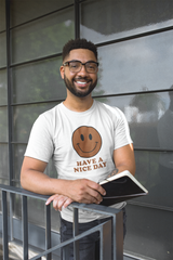 Have A Nice Day T-Shirt - Brown