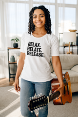 Relax Relate Release T-Shirt - Black