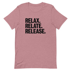 Relax Relate Release T-Shirt - Black