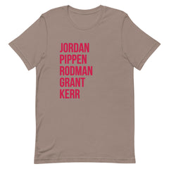 The 90s Bulls Dynasty T-Shirt - Red