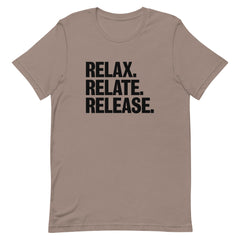 Relax Relate Release T-Shirt - Black
