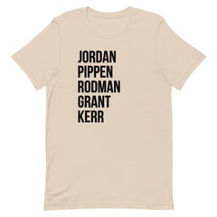 The 90s Bulls Dynasty T-Shirt - Black