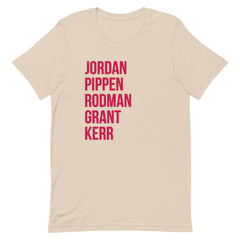 The 90s Bulls Dynasty T-Shirt - Red