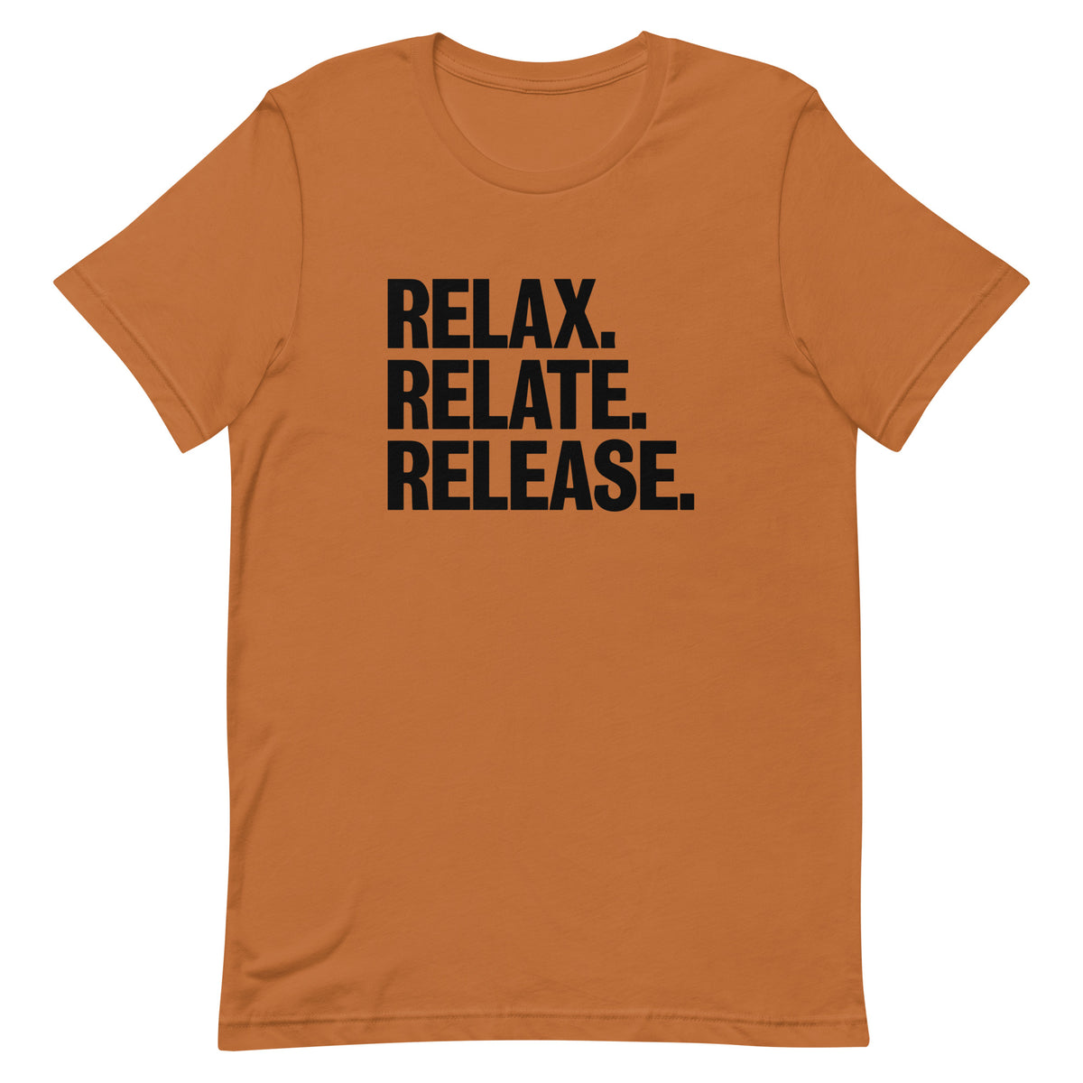 Relax Relate Release T-Shirt - Black