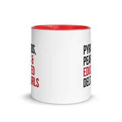 Pyramids Pearls & Educated Delta Girls Accent Color Mug