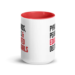 Pyramids Pearls & Educated Delta Girls Accent Color Mug
